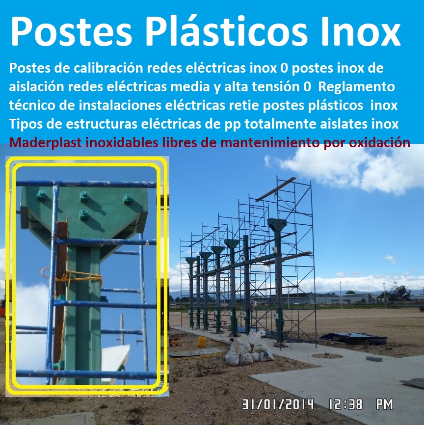 Postes de calibración redes eléctricas 0 postes de aislación redes eléctricas media y alta tensión 0  Reglamento técnico de instalaciones eléctricas retie postes plásticos  Tipos de estructuras eléctricas de pp Postes de calibración redes eléctricas 0 postes de aislación redes eléctricas media y alta tensión 0  Reglamento técnico de instalaciones eléctricas retie postes plásticos  Tipos de estructuras eléctricas de pp